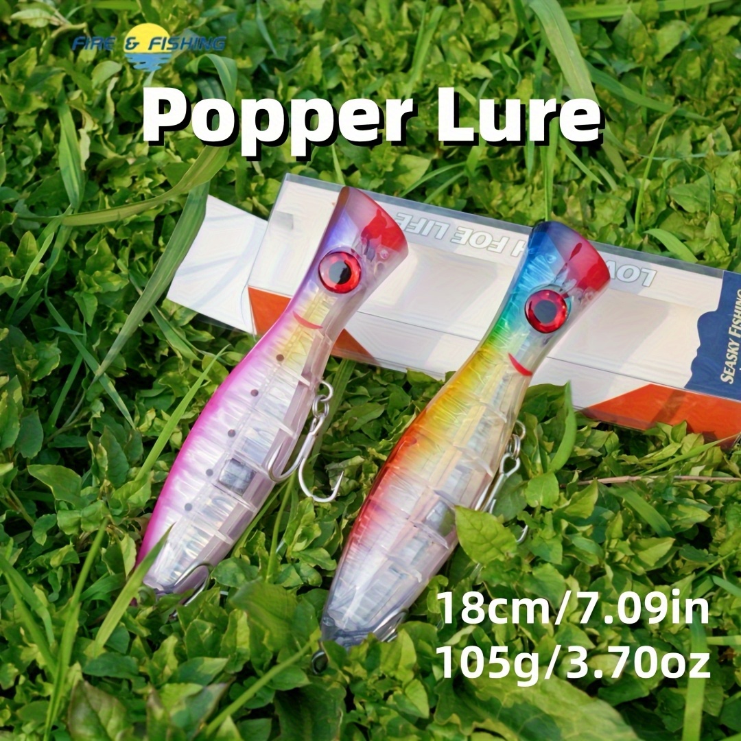 angler fish lure transparent Tactical Anglers Bomb Popper Jr. – White Water Outfitters Angler Co Tangled Fishing Lure Tree PNG: