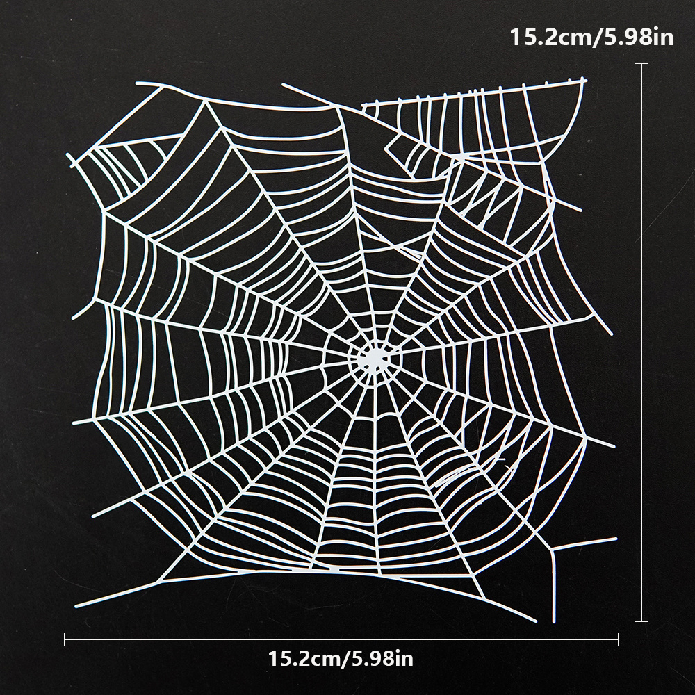 1pc, Spider Web , 3d , Plastic, Diy For , , , Furniture Painting, School Supplies, Decor