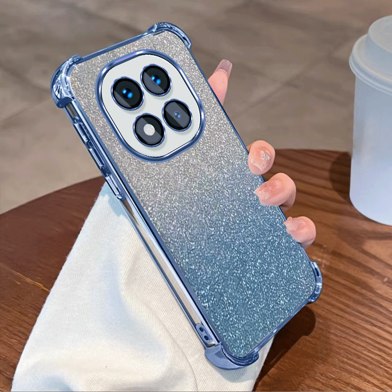 TEMU para Teléfono - Cubierta Transparente con para Xiaomi Redmi Note 15 Pro 5G Pro+ Plus Note15 4G, Flexible de TPU a Prueba de Golpes con de Flores
