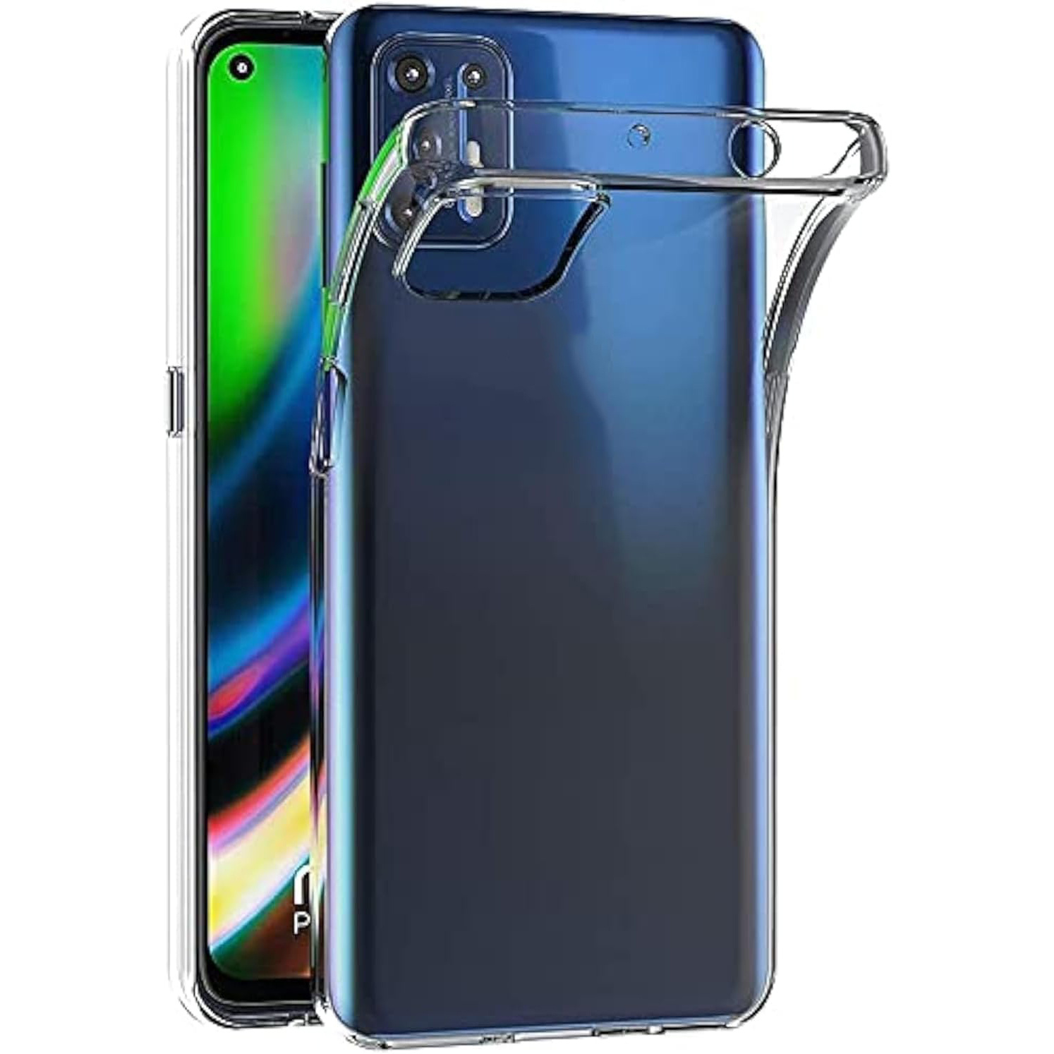 TEMU Phone Case: For Moto G9 Plus Case, Transparent Soft Tpu, Anti-scratch Shockproof, Bumper Clear Protective Phone Case Cover