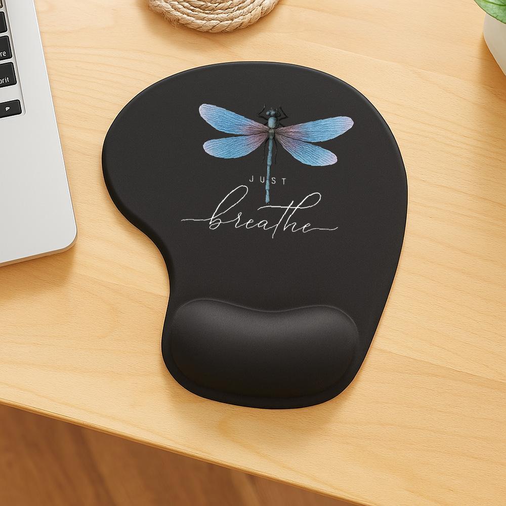 TEMU Tapis de Souris Imprimé et Lettres - Accessoire de Bureau pour Bureau et Bureau à Domicile. Fournitures de Bureau Idéales pour Femmes et Hommes.