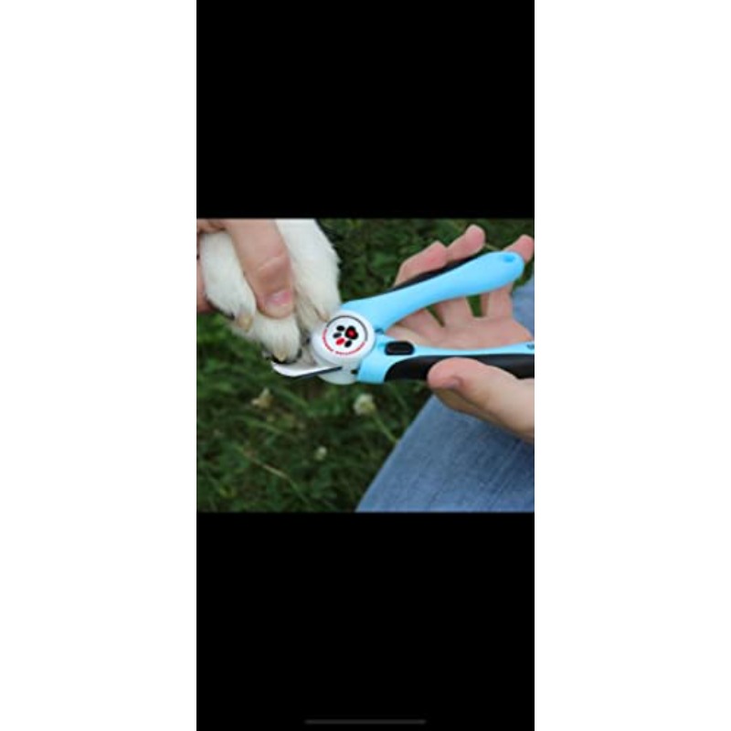 Dog Nail Clippers with Nail Filer Stainless Steel Pet Nail Clippers and Slip Resistance Trimmers for Medium and Large Dogs with Safety Guard Professional Grooming Tool for Dog Cats