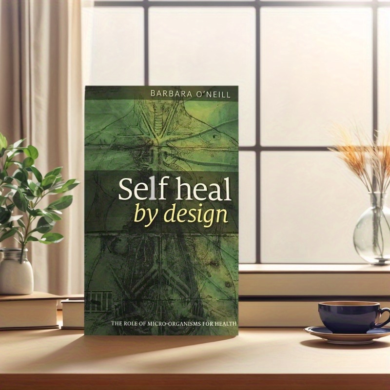 [Self-Healing Book] Undated Daily Planner Self-Healing By Design - The Role of Micro-Organisms for Health, Barbara O'Neill | Educational Book | Paper Cover | Health, Health Promotion