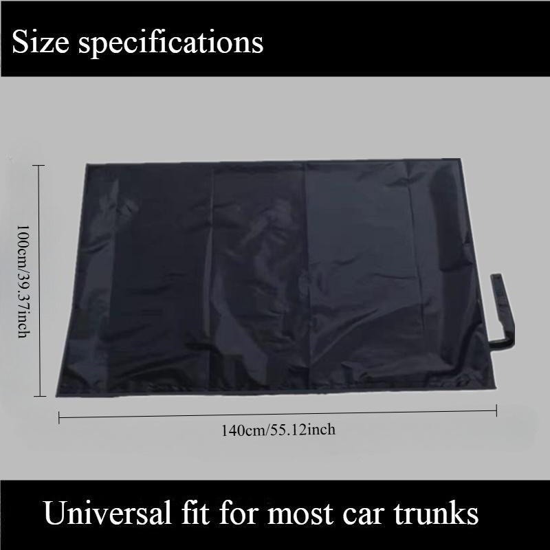 TEMU Tapete protector universal para maletero de coche, para asiento de vehículo, forro para maletero del conductor, tapete plegable para suelo del