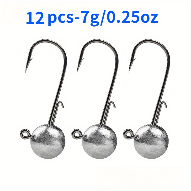 Image of 12 Hooks, Sizes , And No Damage To Fishing Line, Suitable For Predatory Fish Such As Bass, Catfish, Sea Bass, Etc.