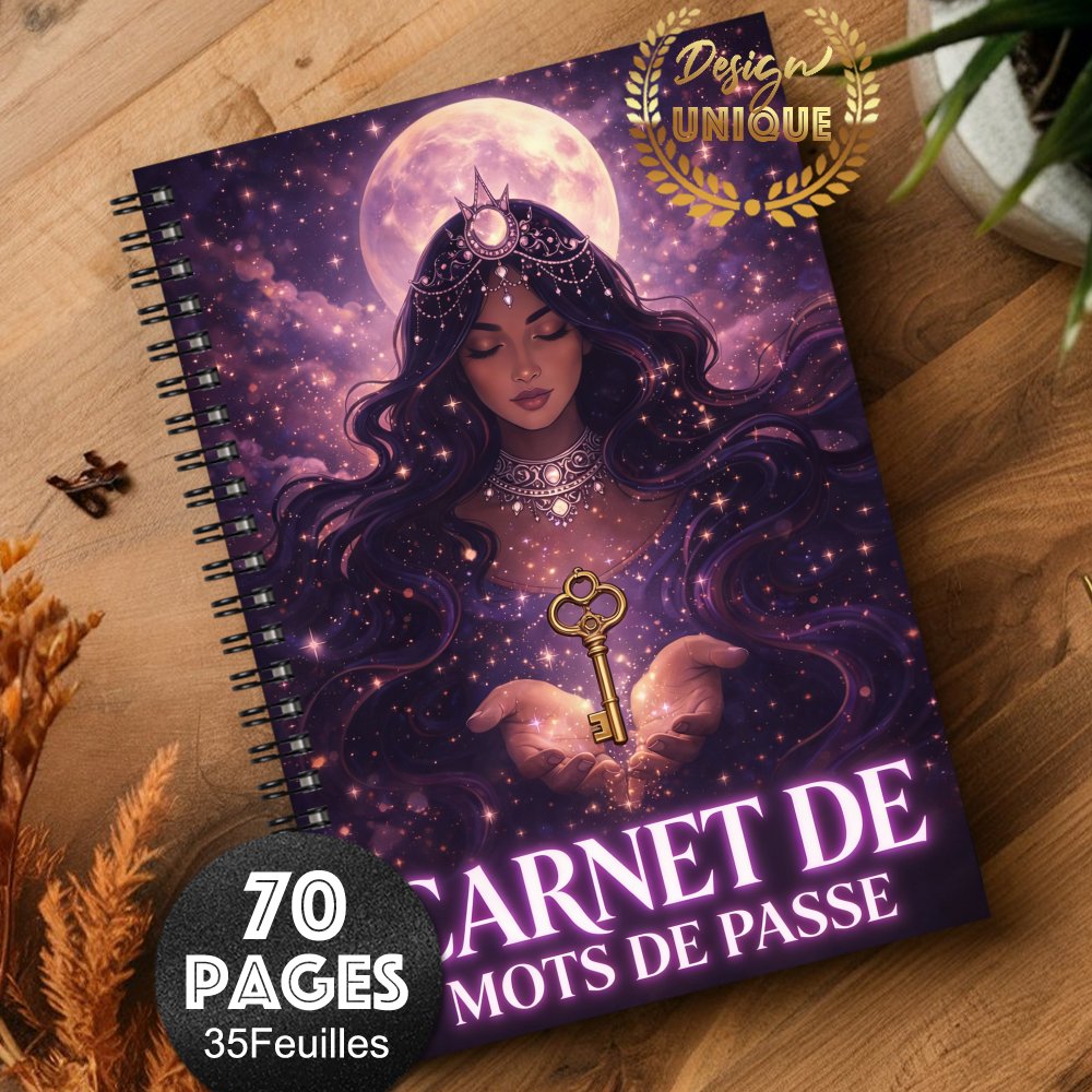 TEMU Carnet à de passe édition française, 1 pièce, adapté et , agenda à de passe vintage sur le thème de et de la clé, format papier A5, organisateur