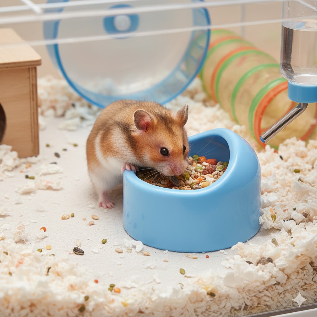 New Small Animal Feeding Bowl, Hamster And Parrot Water Bowl, Anti-spill, Durable And Easy To Clean, Suitable For Birds And Small Pets, Cage-specific Feeding Dish