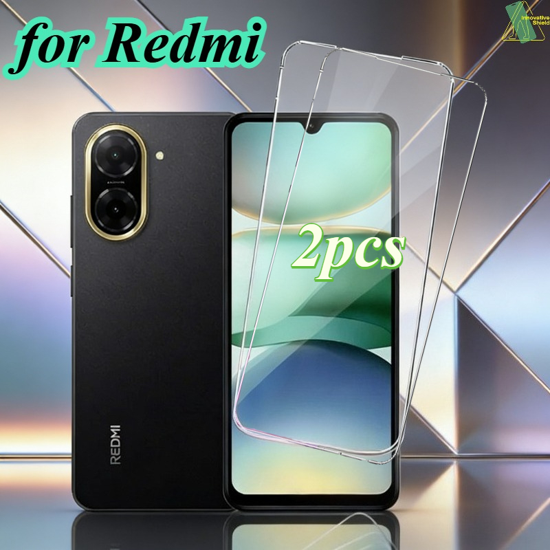 TEMU 2-pack Transparent Glass Screen Protector For Xiaomi Redmi A5, Hd Tempered Glass Phone Film