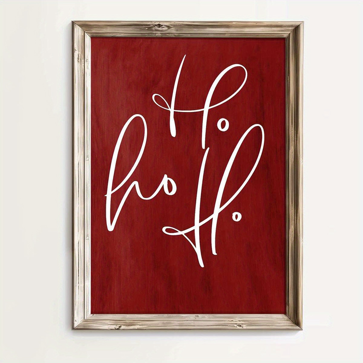 TEMU 2d Flat, 1pc 2d Flat Prints Holiday Ho Art Posters Minimalist Style Wall Decoration Unframed Canvas Printing Home Decoration Hanging Pictures