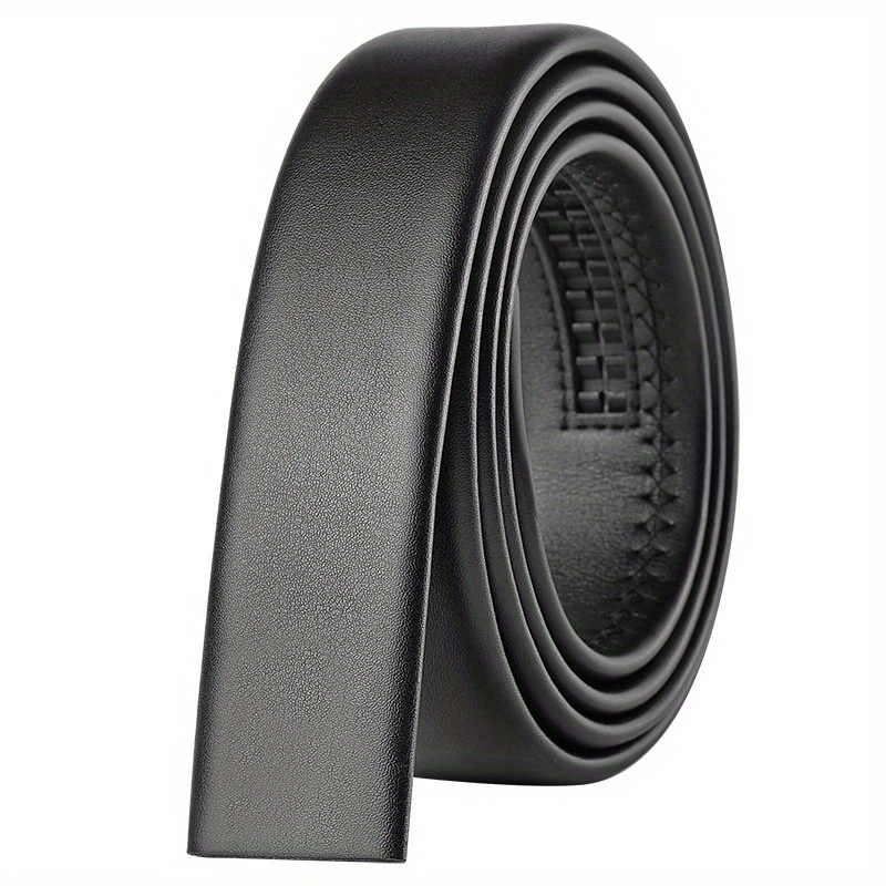 2pcs Stylish Ratchet Leather Belts, Replacement Belts