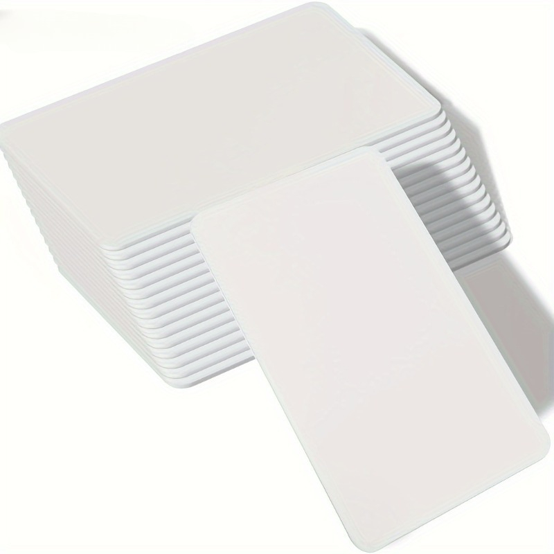 TEMU 18pcs Nfc Chip Tags Business Cards, 215 Nfc Labels, Easy To Touch, Pvc Durable Material, No Power Needed, Uncharged, Black And White Card Cores