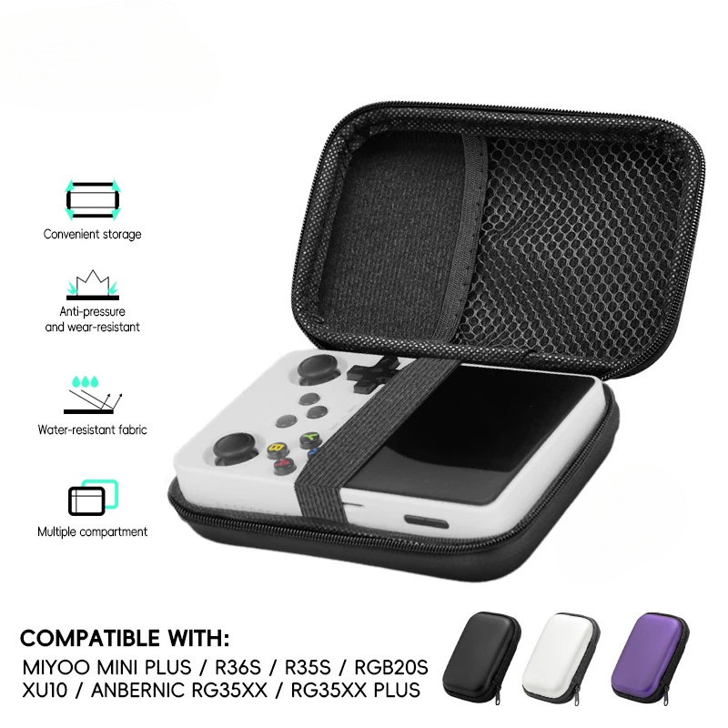 

[1pc Maksut Hard Shell Case] Maksut1pceva Hard Shell Case Suitable For R35s/r36s Handheld Game Console, A Protective Bag For Video Game Accessories.