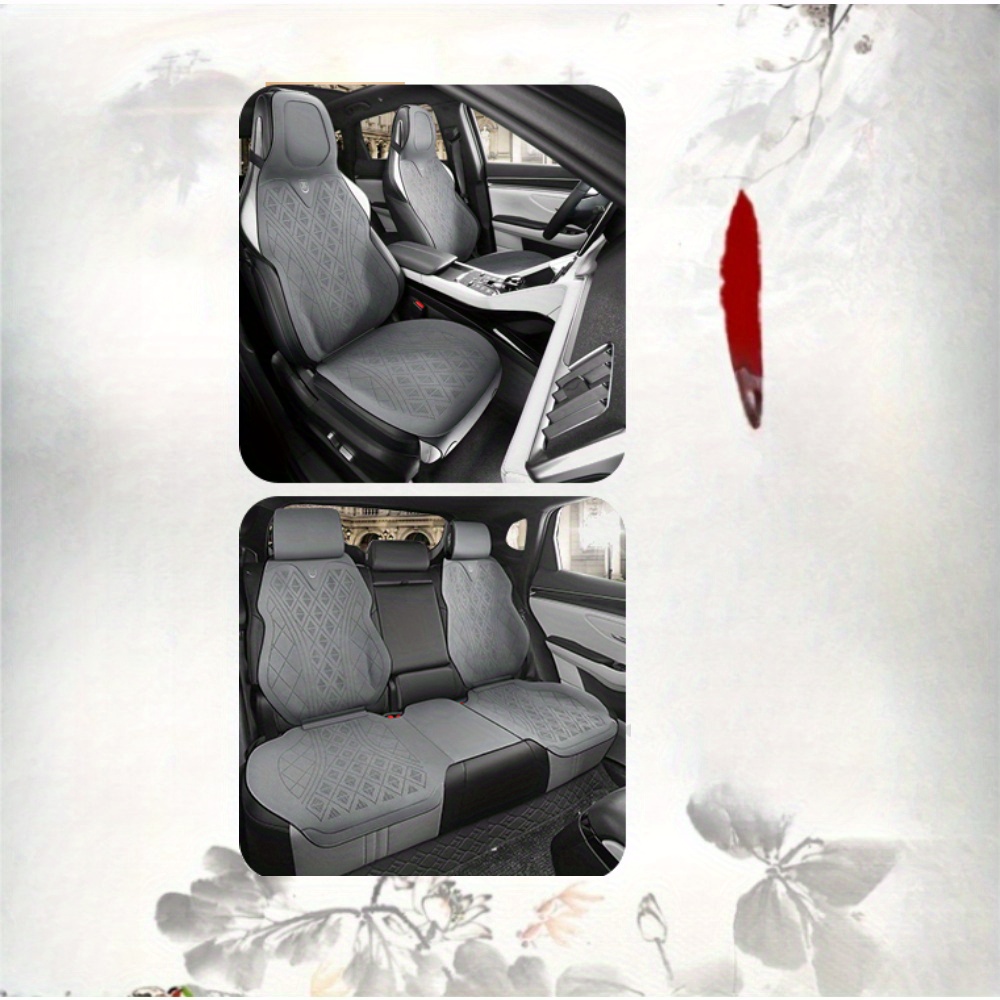 TEMU 1/2/5pcs Universal Car Seat Covers, Car Seat Protectors, Car Upholstery Covers, Snugfit Seat Covers, Universal Fit Covers, Nonslip Car Covers,