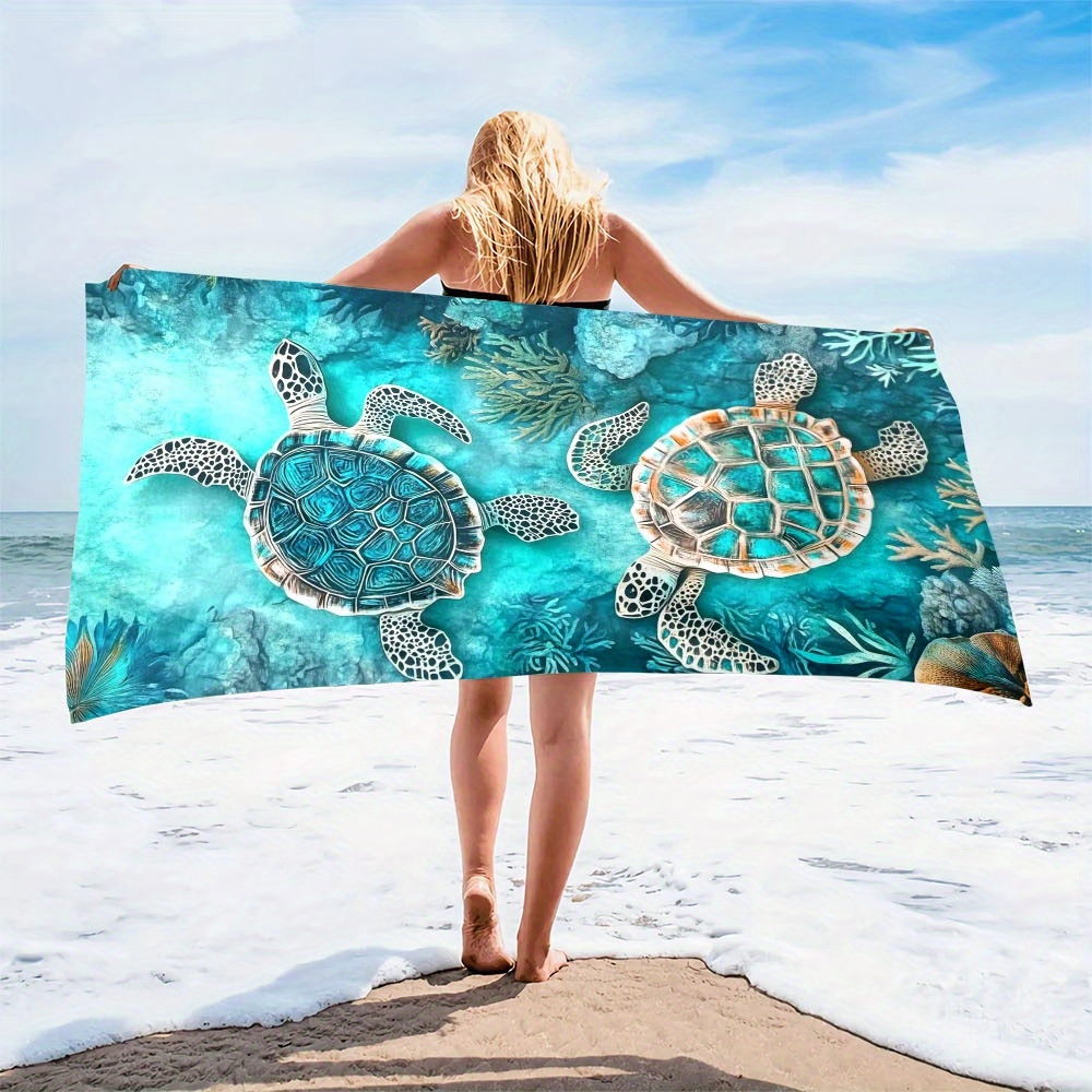 Extra Großes Mikrofaser Strandtuch Schnelltrocknend Und Sandfrei_voghion.com