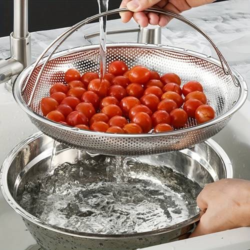 multi functional steamer basket electricity free stainless steel kitchen basket multi functional steamer used to steam rice dumplings and vegetables