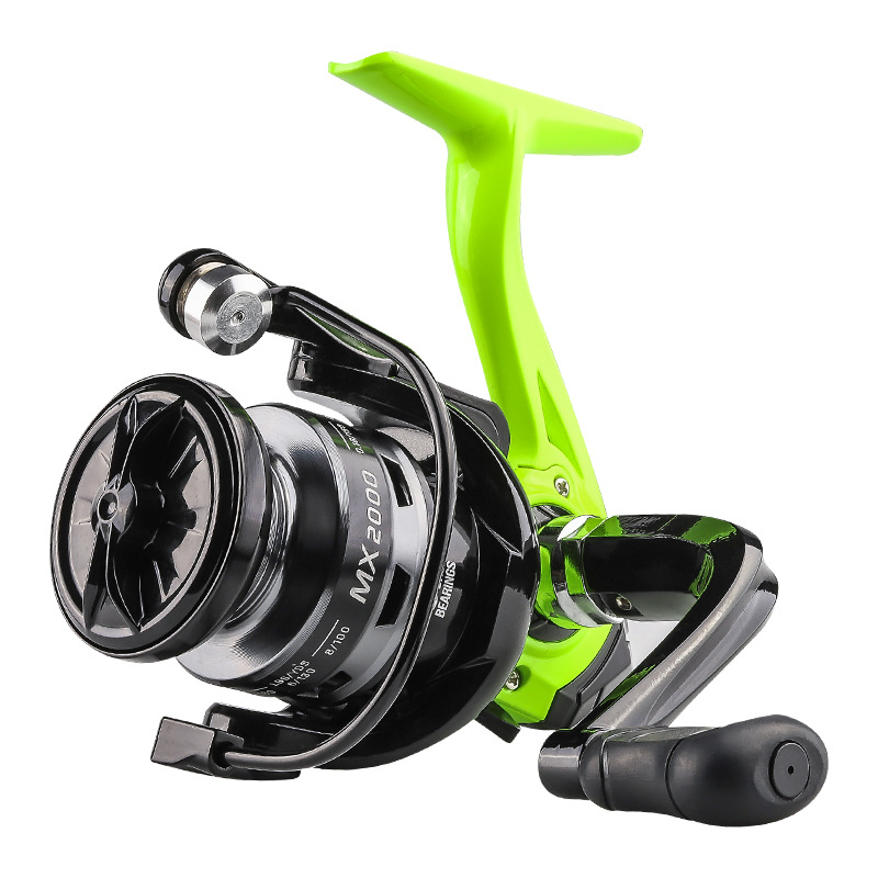 Image of Zero- Spinning Fishing Reel With 5.2:1 Ratio, Metal Rotor ( Alloy) For Long Casting Distance, Smooth Drag System & Lightweight Design - Saltwater/freshwater Compatible For , Trout, Pike Fishing
