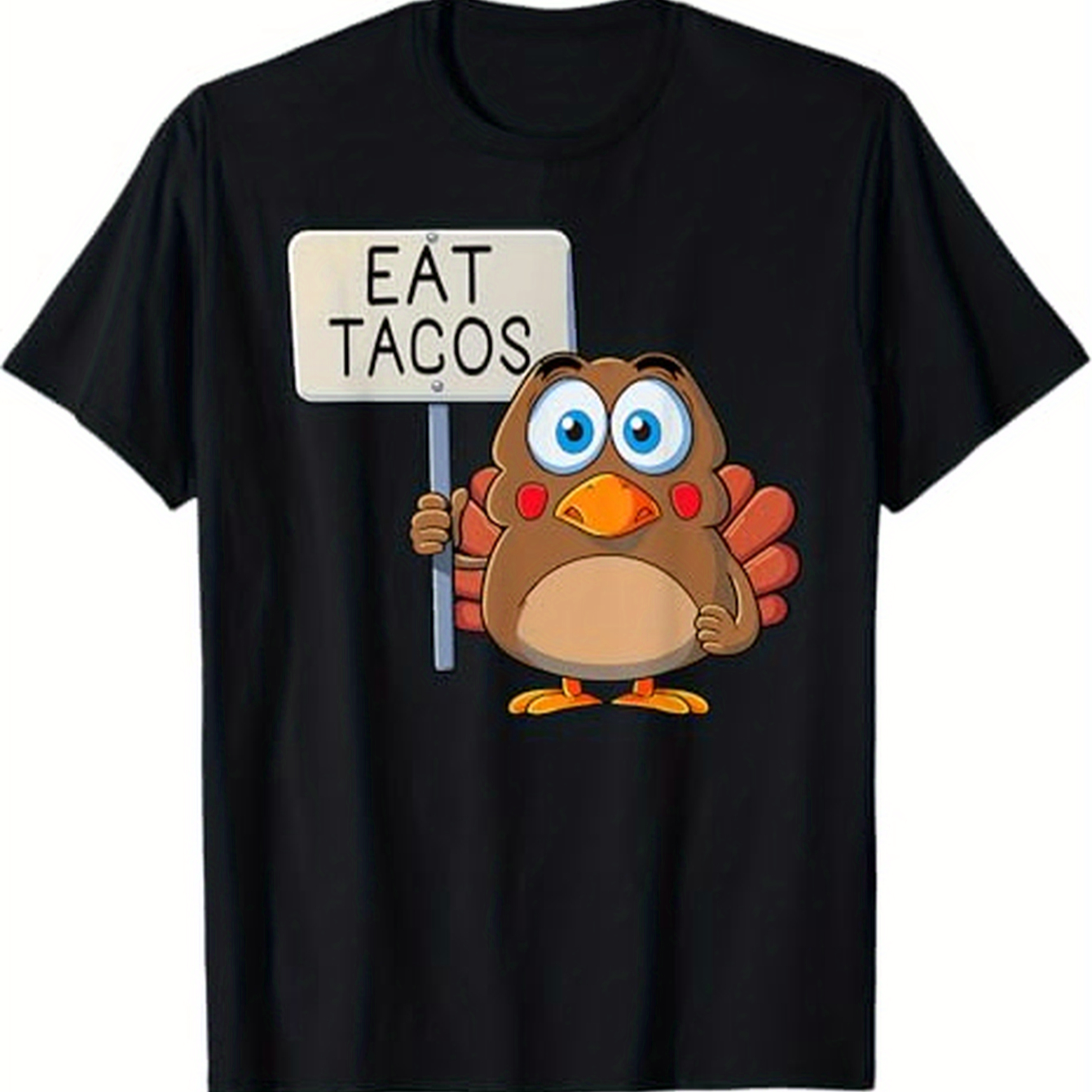 

Turkey Eating Mexican Tortillas T- Halloween Christmas Suitable For Men, Women, ,