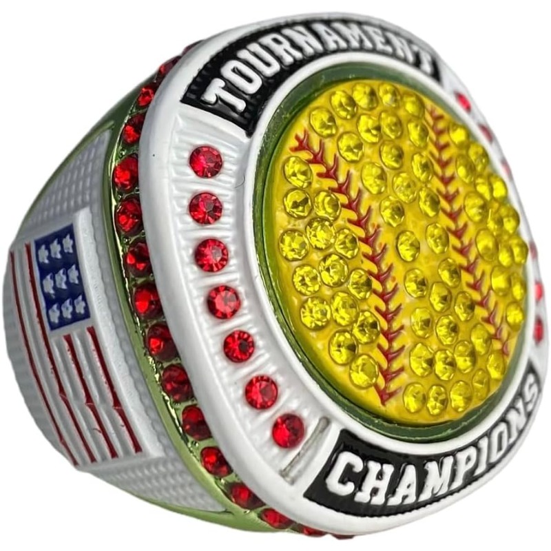 baseball rings sold on Temu United States