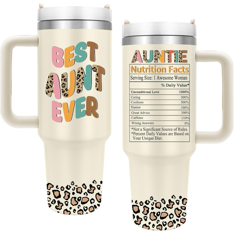 

Aunt - Aunt - For Aunt, For Aunt, Aunt , Aunt For , For Aunt Christmas, Aunt (40 Oz, Lid And )