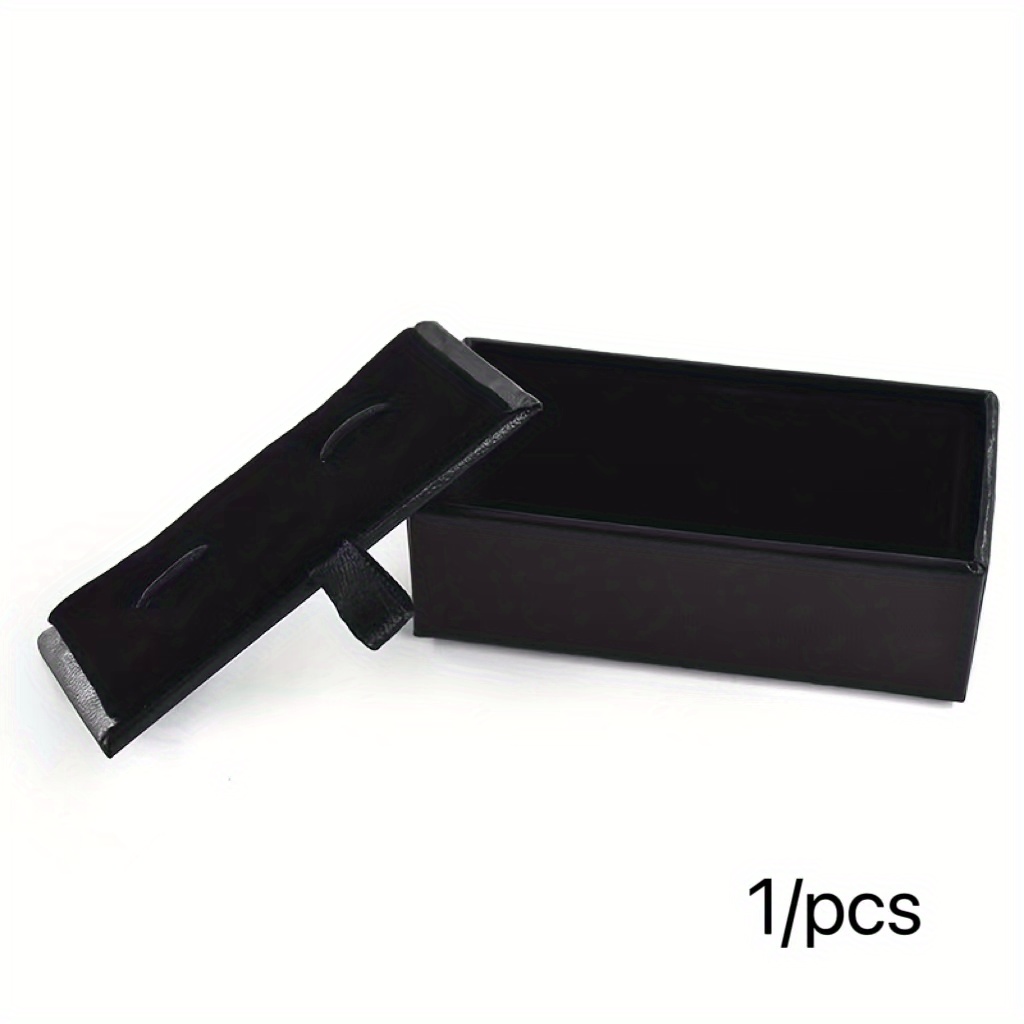 Gift For Her/him 1pc Cufflinks Gift Box With Ribbon - Ideal For Valentine's Day, Father's Day, Birthdays And Anniversaries - Construction, Perfect For Men's Additions, Gift Box