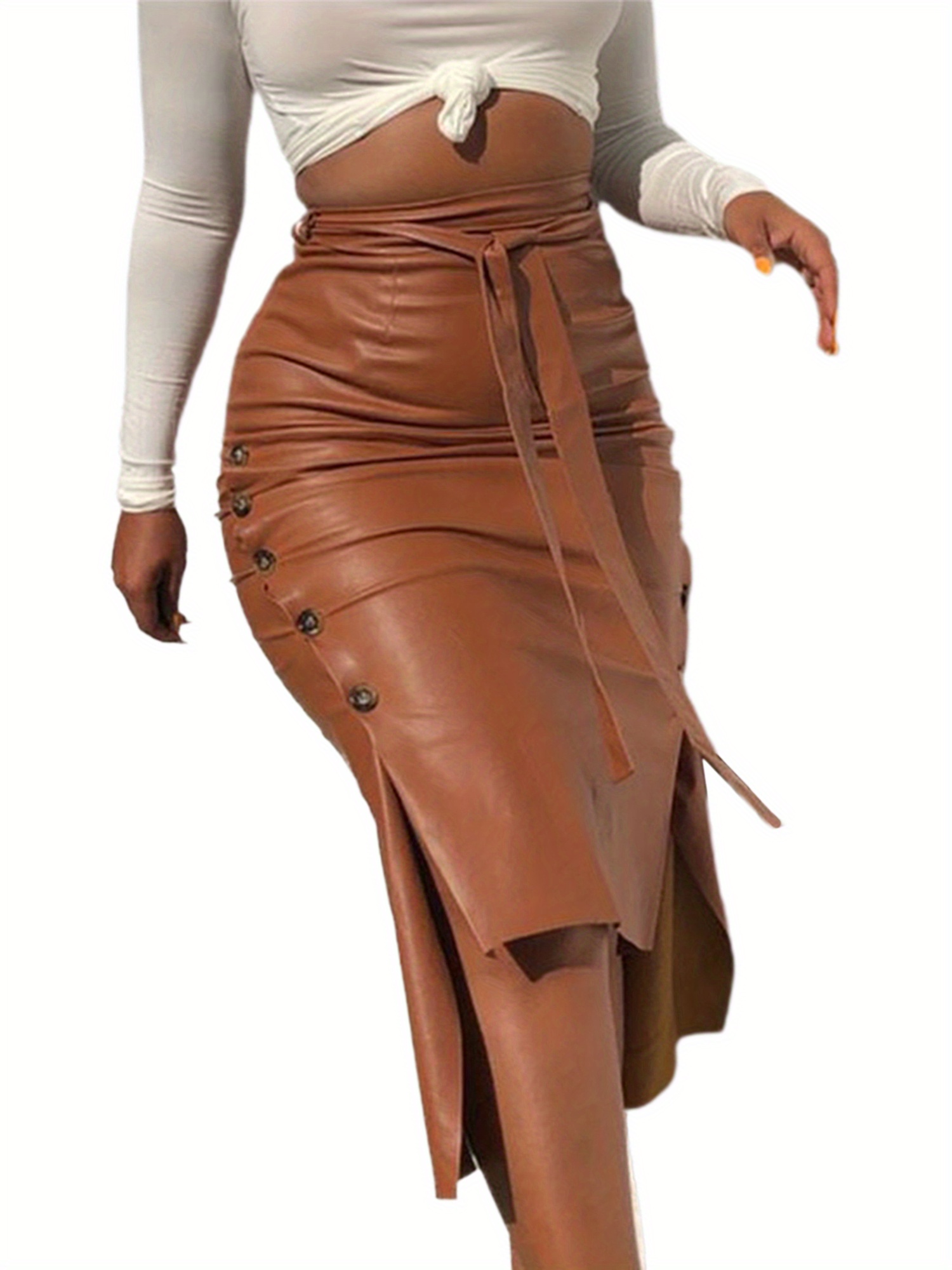 belt skirt sold on Temu United States