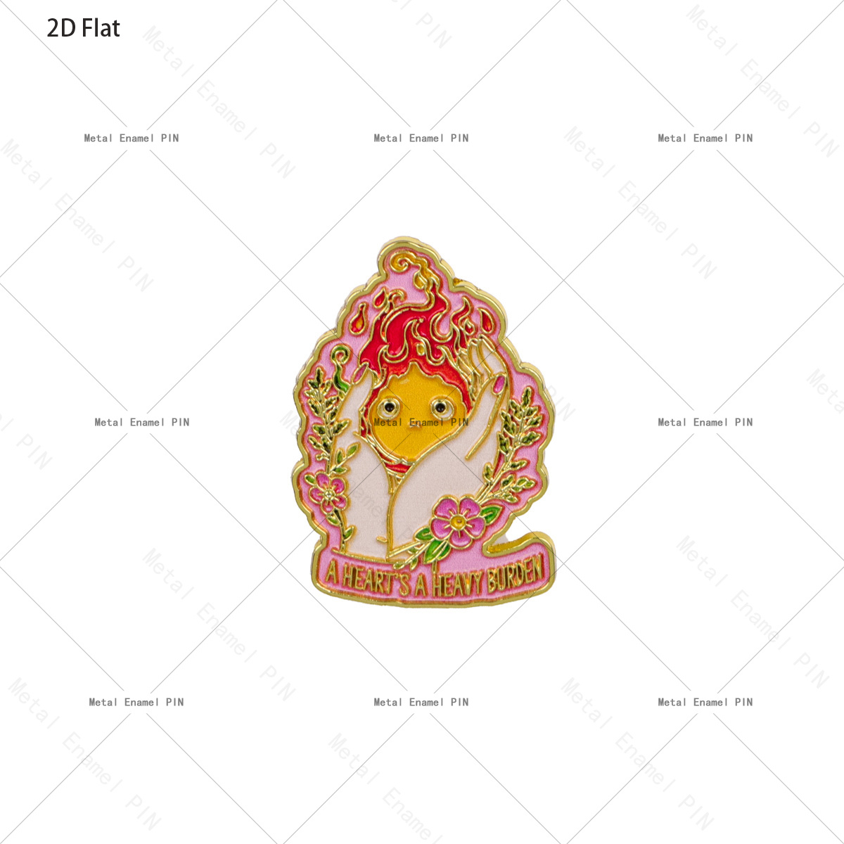 TEMU 2d Flat, 2d Flat 1pc Cute Anime Pins For Backpacks Badges On Backpack Enamel Pin Accessories For Jewelry Cute Things Brooches Gift Japanese, 2d