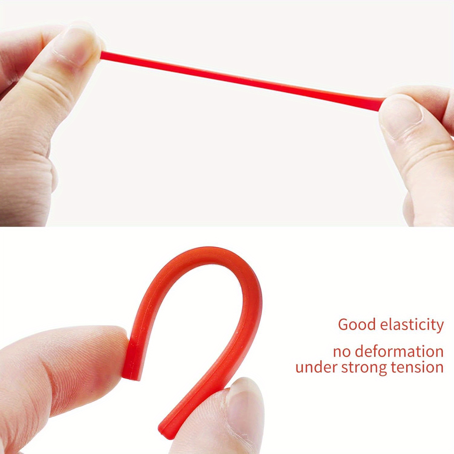 Punte In Silicone Antiscivolo Per Occhiali - Terminali Di Ricambio Per Aste Metalliche, Comfort E Presa Sicura, Grigio, 1 Paio