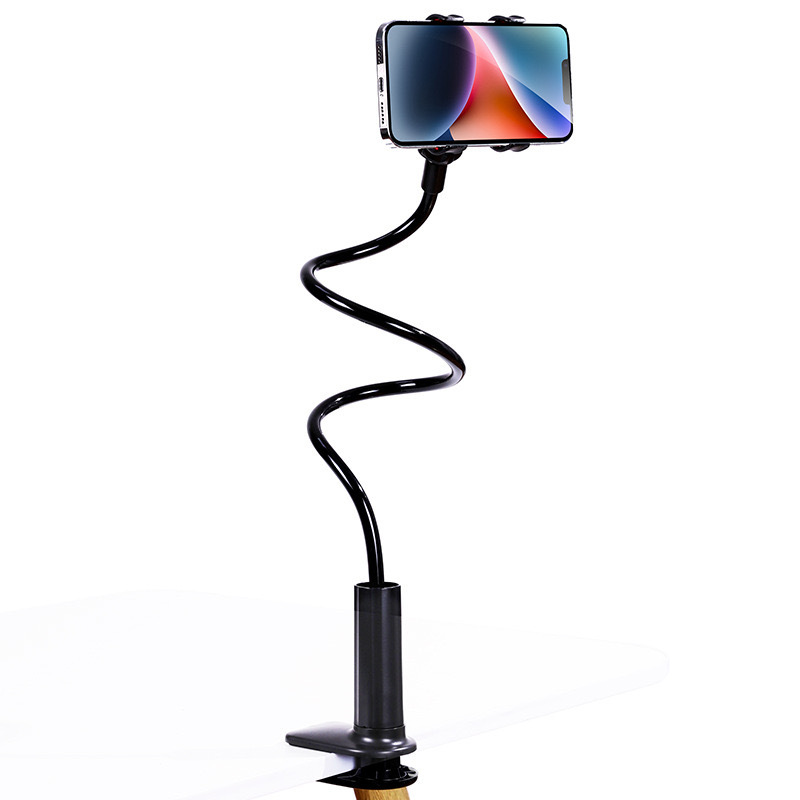 TEMU Newly Upgraded 360-degree Universal Flexible Hose Phone Mount, Multi-functional Lazy Tablet Stand, Flexible Clip-on Phone Grip Holder, Stable