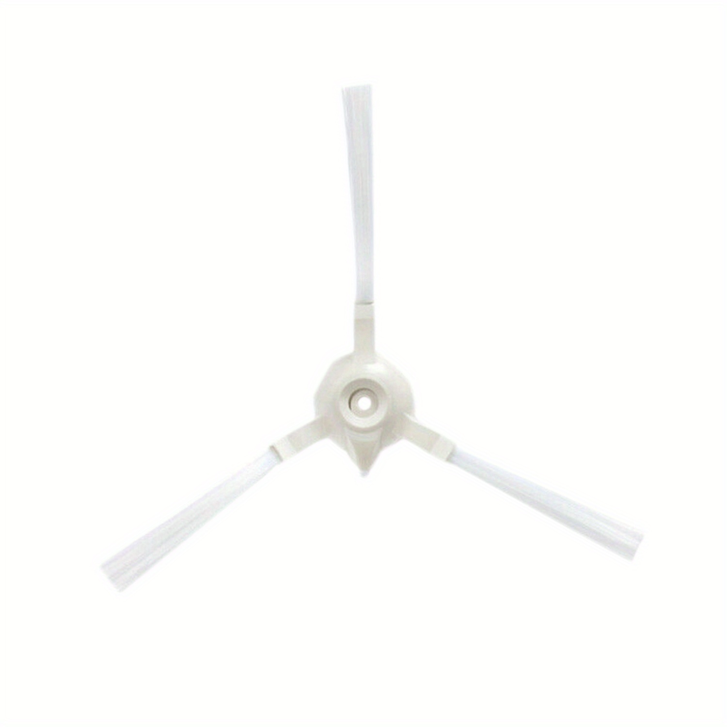 1x White Side Brush For 360 S6 Robot Vacuum Cleaner - Easy-install, Rounded Design For Efficient Dust & Hair Collection
