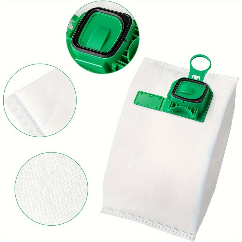 6pcs vk140 vk150 vacuum cleaner bags compatible with     models   plastic fabric blend for   floor cleaning details 2