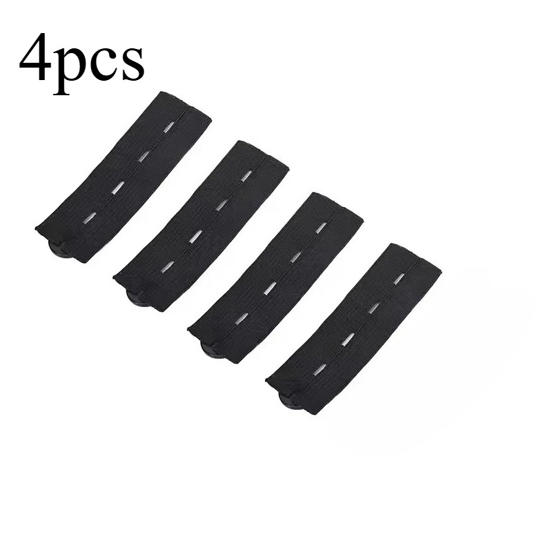 TEMU 4pcs Pant Extender Belt Unisex Waist Band Tight Trousers Jeans Skirts Maternity Button Hooks Garment Sewing Supplies