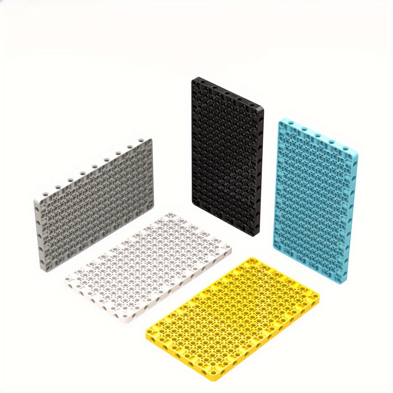 2pcs Building Blocks 11x19 Technology Panel with Hole Base