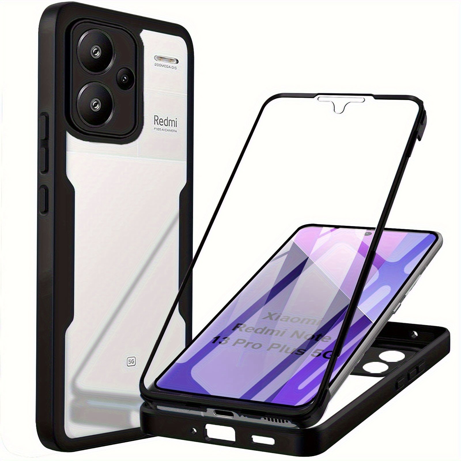 E-shop Handyhülle - Xiaomi Note 14 4G 164 Vollständig Stoßfestes Displayschutzfolie Handyhülle