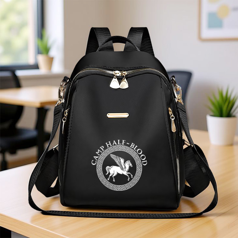 TEMU A -themed Backpack With A Large Capacity, Featuring Adjustable Padded Shoulder Straps, Various Compartments And Pockets, Ideal For Work, Hiking,