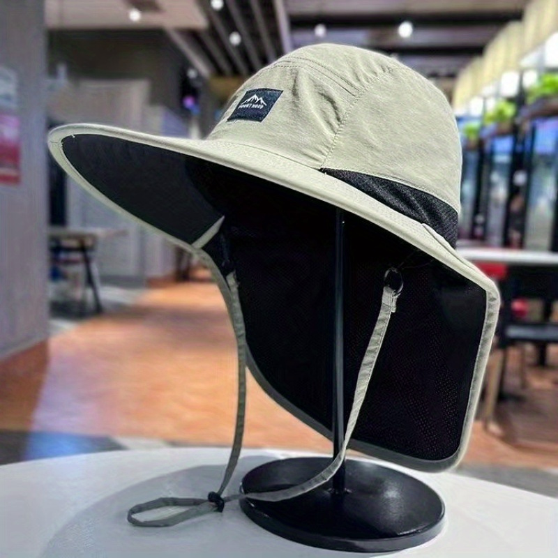 

Polyester Sun Hat For Travel And Outdoor Camping - , Hand Washable, Portable, Sunshade