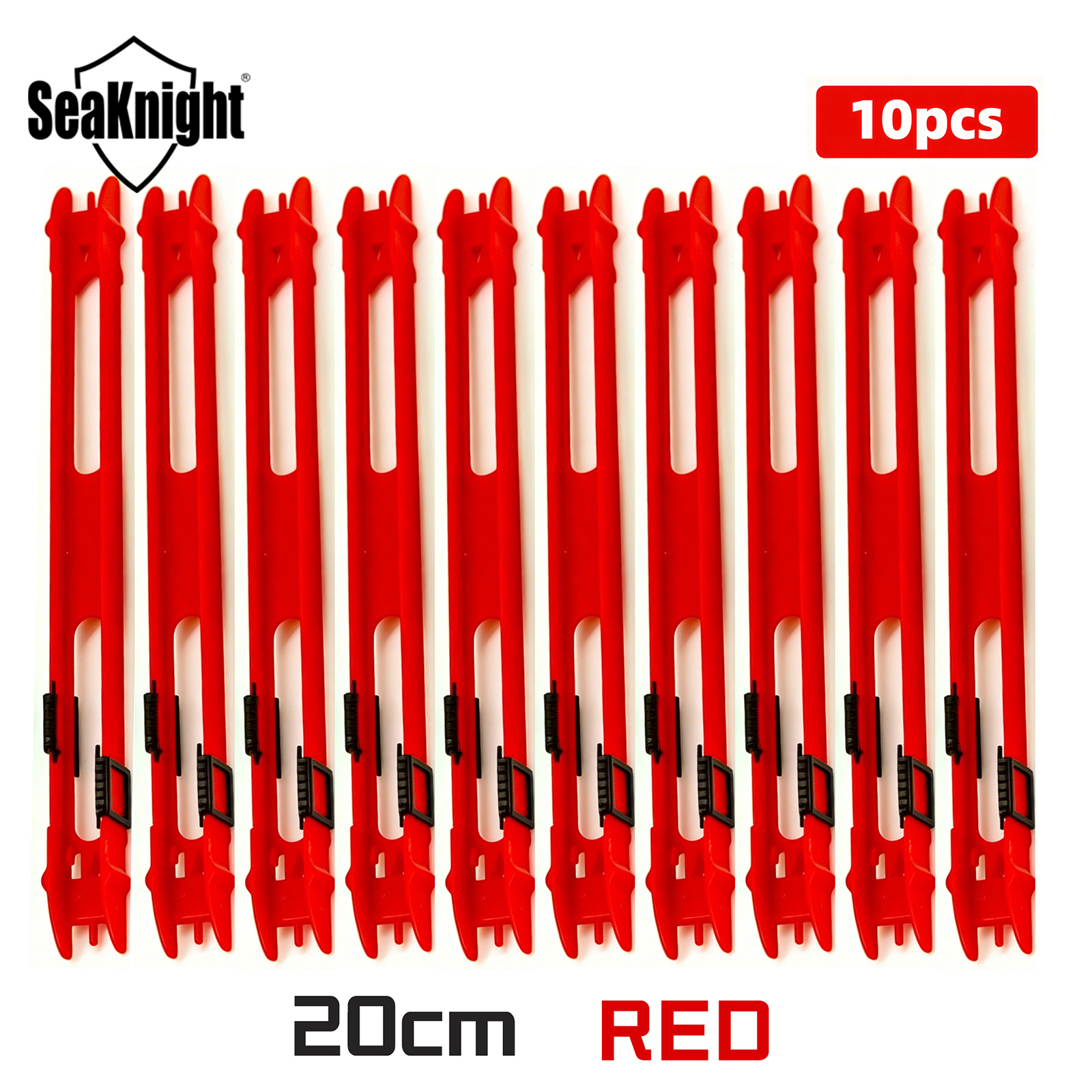 TEMU 10pcs/set Fishing Line Winder Boards - Durable Plastic Line Holders With , Winding For Efficient Casting & Trolling, Ideal For , Fishing Line