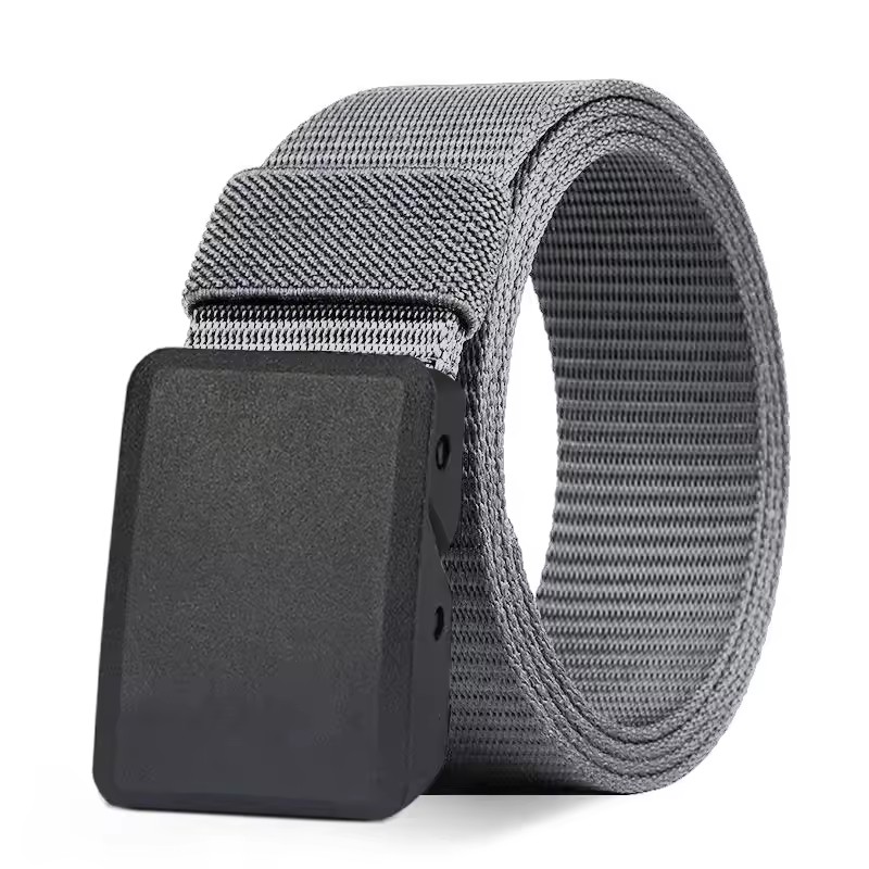 Image of 1pc Automatic Nylon Belt Outdoor Hunting Multifunctional Tactical Canvas Belt High Quality Men And Women Belt