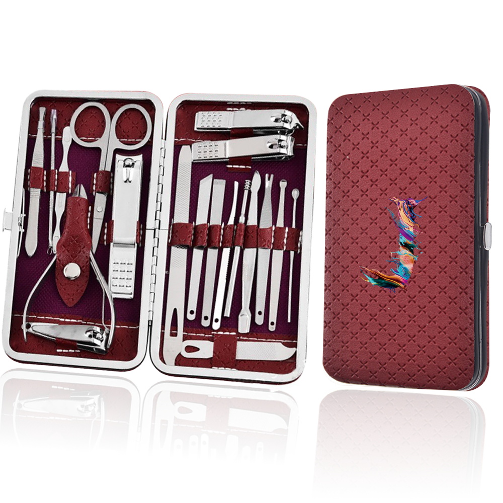 Durable Manicure Set for Daily Use with Case