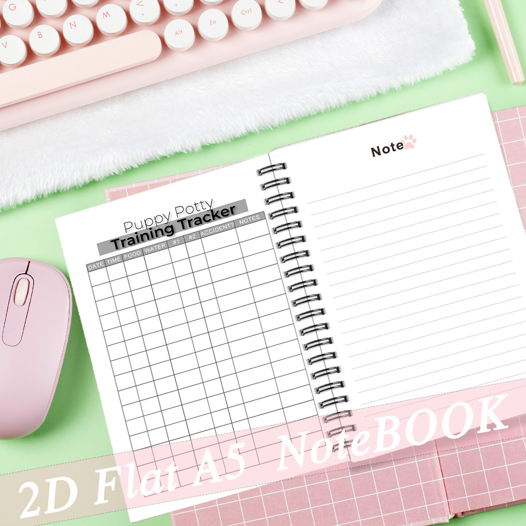 1pc HAROLOEN Dog Training Log Book with Scent Tracking Journal & Odor Detection Planner - Compact Coil Notebook Suitable for Working Dog Owners, Obedience Training Records, Gift for Pet Trainers, for Home & Outdoor Use for Scent Mission Planner