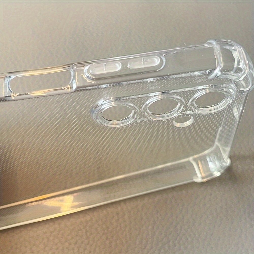 Four Corner Anti Drop Transparent Suitable For Apple for iphone 16 15 14 13 12pro Max 16 15 14 Plus 13 12 11pro/X/XMax Phone Case for samsung A14 A15 A16 A25 A26 A32 A35 A51 A53 A54 A55 A56TPU Soft Shell MOTO