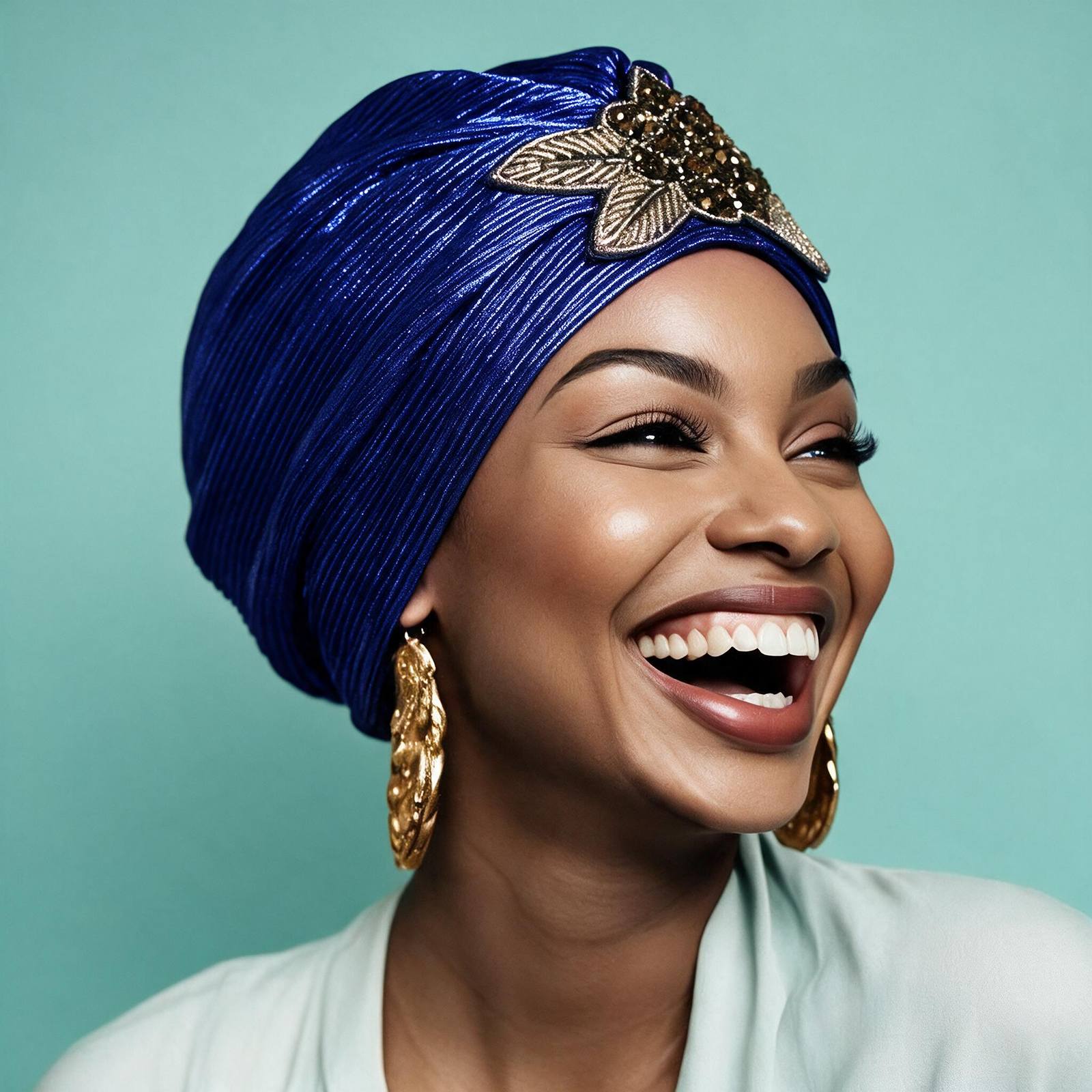 TEMU Women's Traditional African Headscarf Scarf Sequined Exotic Style All-match Headscarf Photography Decor Headscarf Breathable Skin-friendly