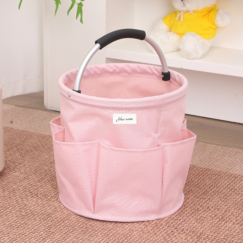 TEMU Foldable Portable Storage Bag, 6-pocket Large-capacity Tool Organizer, Lightweight And Portable Handbag, Suitable For Camping, Travel, And Home