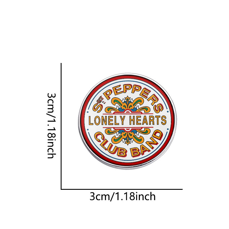 TEMU Creative Circular Letter Cute Pattern Cartoon Brooch Collar Pin Scarf Accessory Badge Backpack Decoration Enamel Lapel Pin, Suitable As A Gift