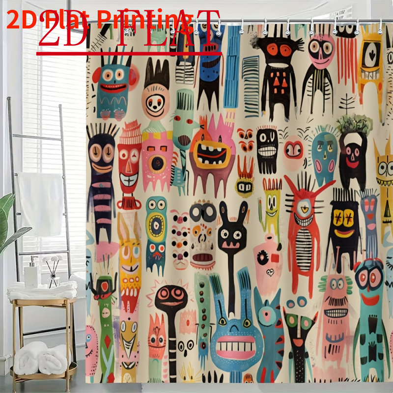 shower curtains sold on Temu United States