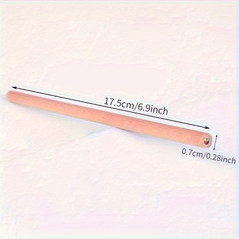 6-Piece Multicolor Wood Pen Drawing Pencil Set