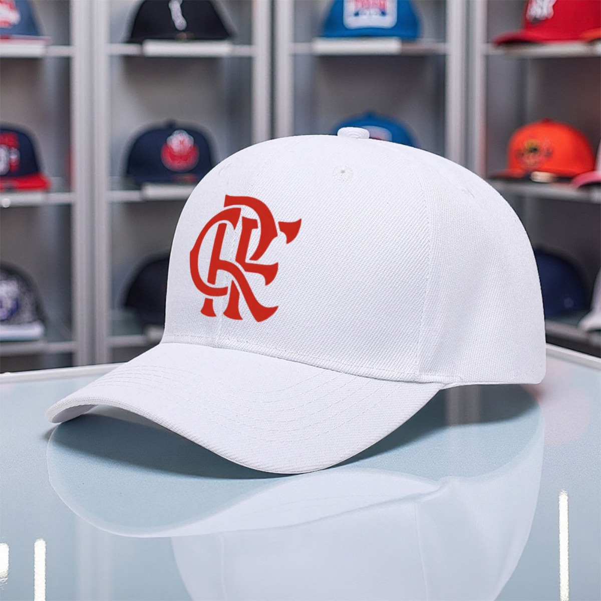 1pc of   soccer team printed baseball cap a colorful trucker hat suitable for golf and fishing designed for everyone with ten color options   waterfall hikes and urban outfits versatile for  