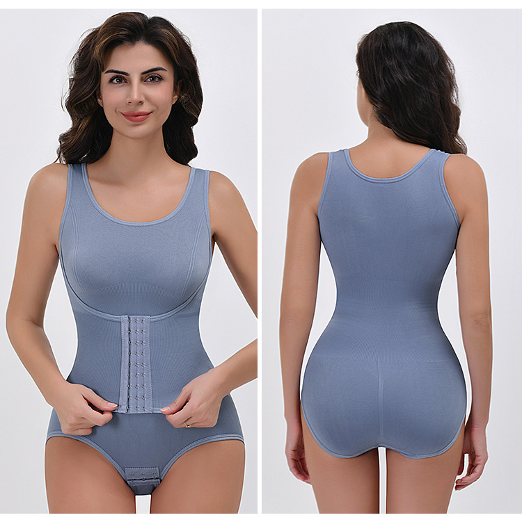 1pcs Waist Trainer for Women - Butt Lifting Body Shaper Elegant Solid Color, Four Seasons Waist Trainer for Postpartum Recovery