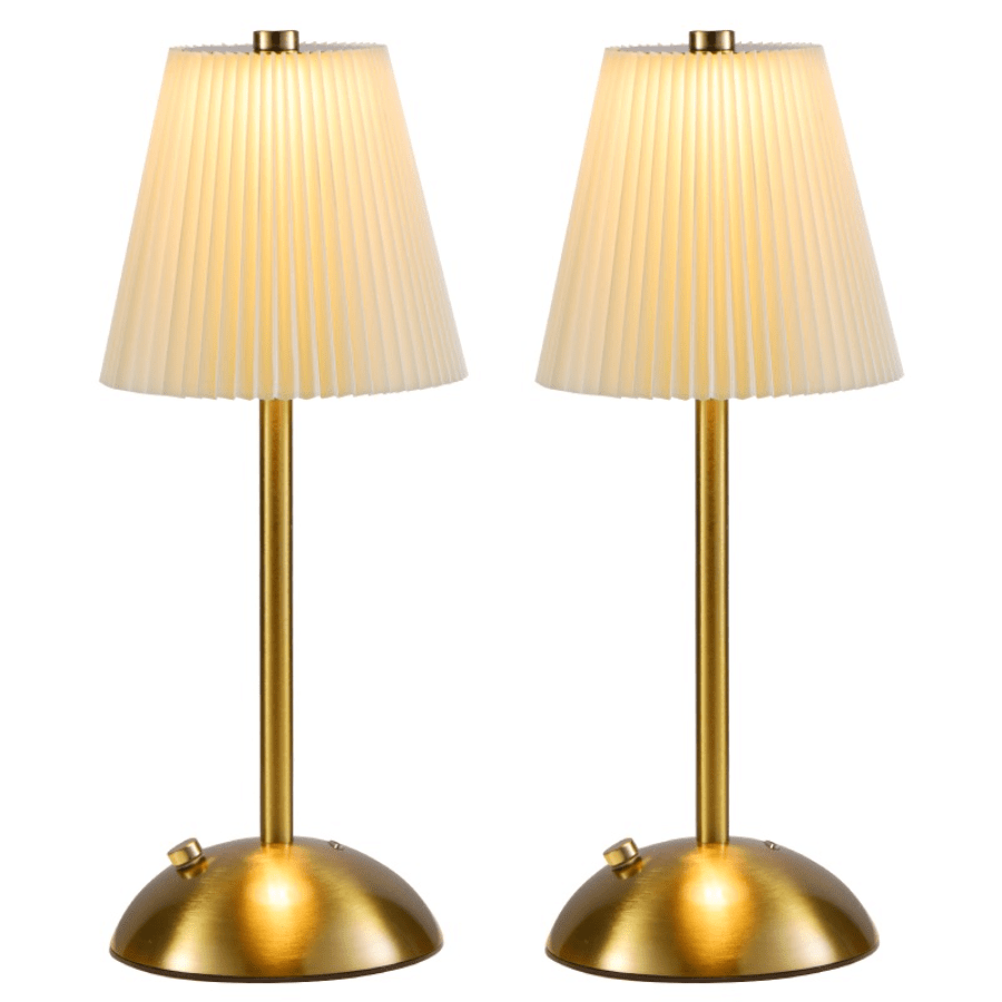 2/4 Packs Cordless Table Lamp Led Desk Lamp, 4000mah Rechargeable Touch Night Light Wireless For/restaurant/bedroom