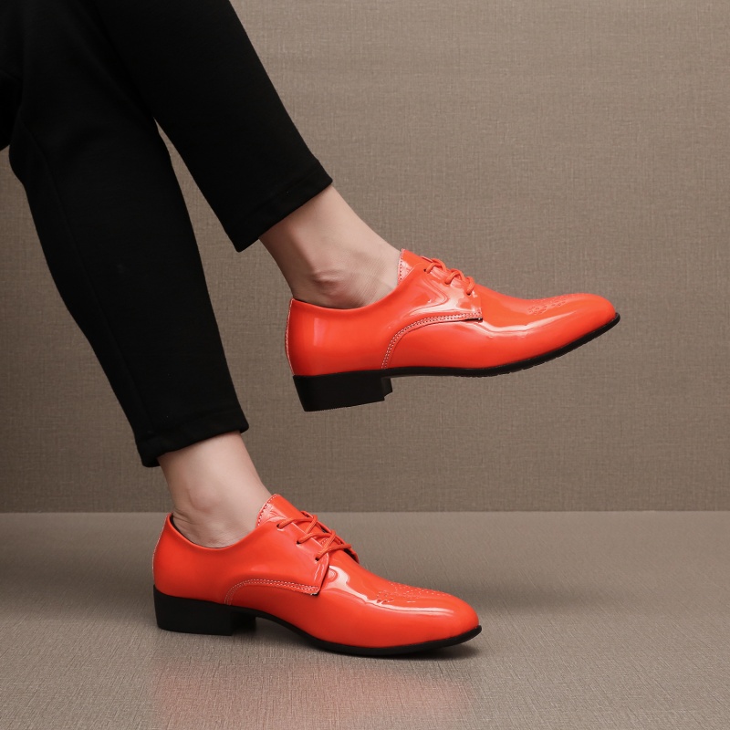 red orange dress shoes Men's Orange Dress Shoes
