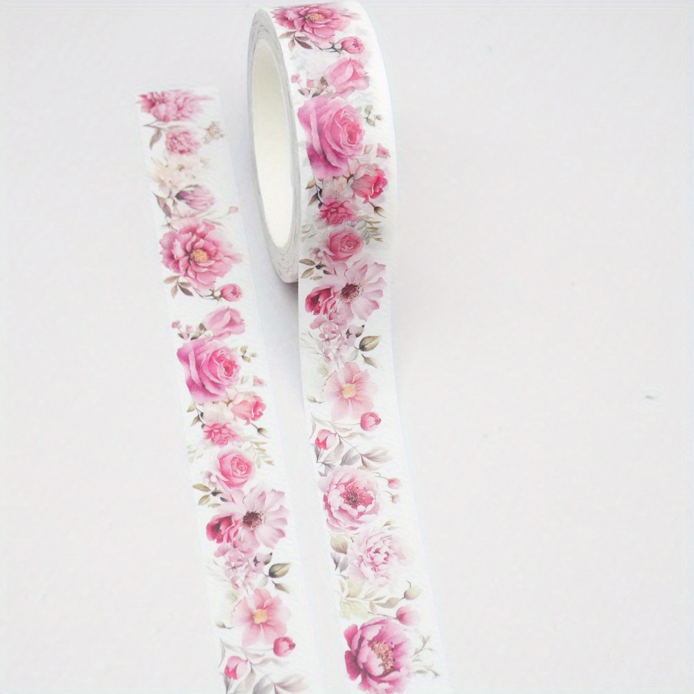 TEMU 1 rotolo da 10M X 15Mm di nastro a molla per piante, adesivo decorativo qualit�, per artigianato, confezioni regalo, organizer